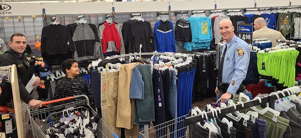 SHOP WITH A HERO PROVIDES CHRISTMAS GIFTS FOR AREA CHILDREN